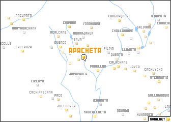 map of Apacheta