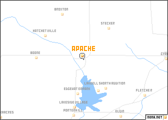 map of Apache