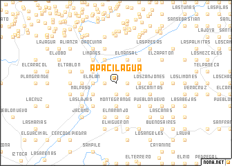 map of Apacilagua
