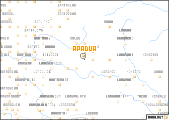 map of Ấp A Ðua