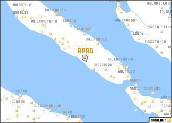 map of Apad