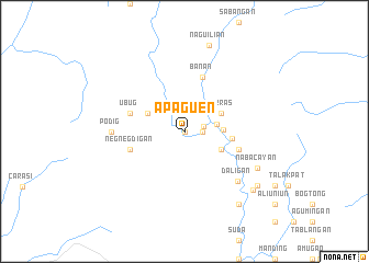 map of Apaguen