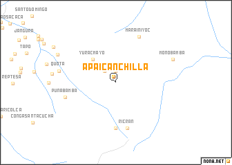 map of Apaicanchilla