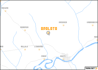 map of Apalata