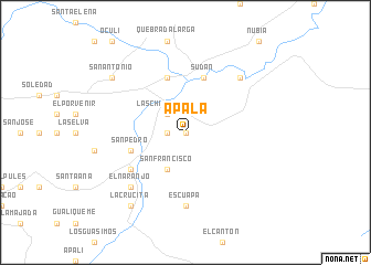 map of Apala
