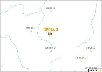 map of Apalla