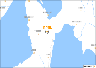 map of Apal