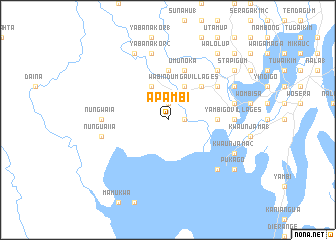 map of Apambi