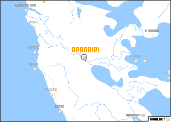 map of Apanaipi