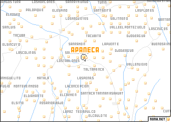 map of Apaneca