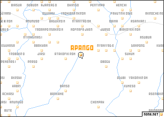 map of Apango