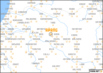 map of Apang