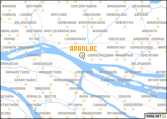 map of Ấp An Lạc