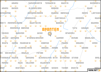 map of Apantem