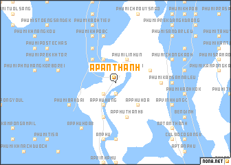 map of Ấp An Thạnh