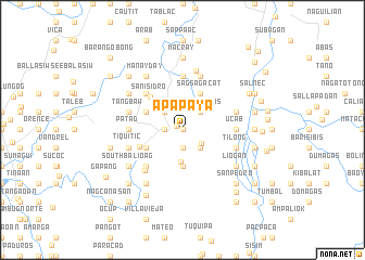 map of Apapaya