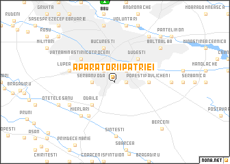 map of Apărătorii Patriei