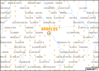 map of Aparcos