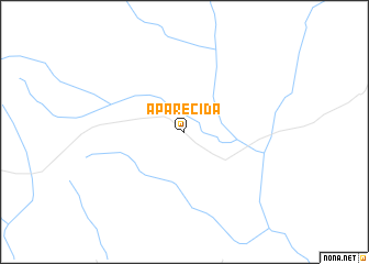 map of Aparecida