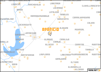 map of Aparicio