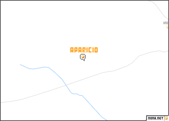 map of Aparicio