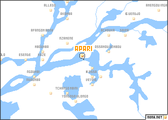 map of Apari