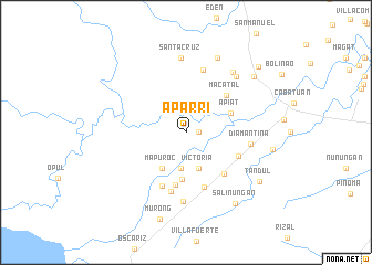 map of Aparri