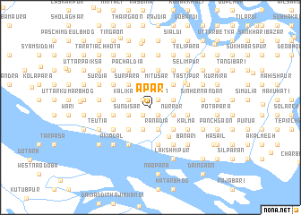 map of Āpar