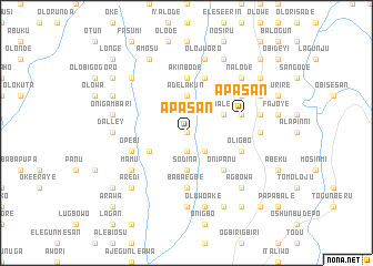 map of Apasan