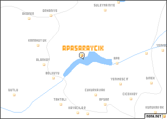 map of Apasaraycık