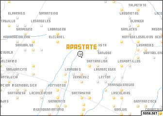 map of Apastate