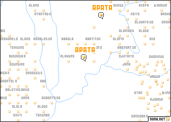 map of Apata