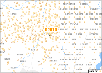 map of Apata