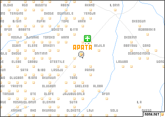 map of Apata