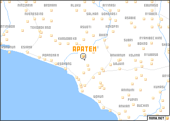 map of Apatem