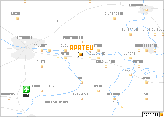 map of Apateu