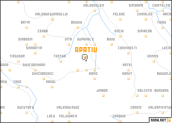 map of Apatiu