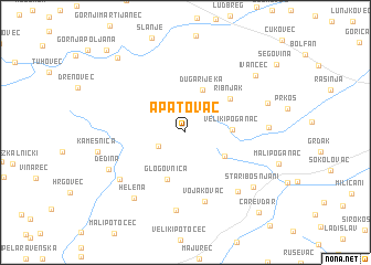 map of Apatovac