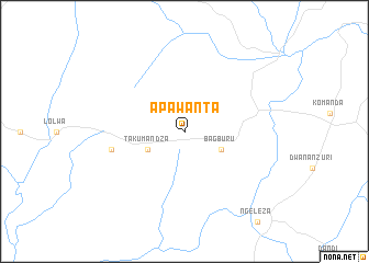 map of Apawanta