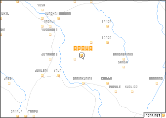 map of Apawa