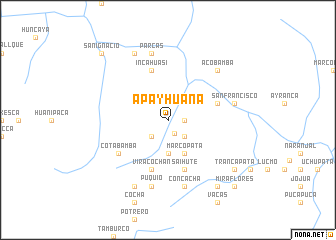 map of Apayhuana