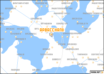 map of Ấp Bắc Chan (1)