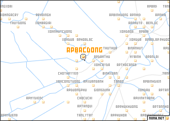 map of Ấp Bắc Ðông