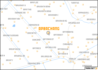 map of Ấp Bà Chăng