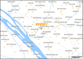 map of Ấp Bà Mỹ