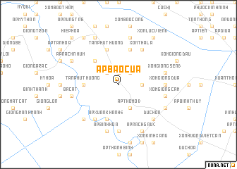 map of Ấp Bào Cua