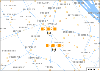map of Ấp Ba Rinh