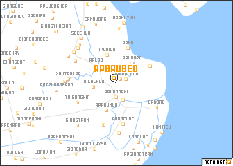map of Ấp Bàu Bèo