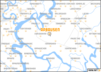 map of Ấp Bàu Sen