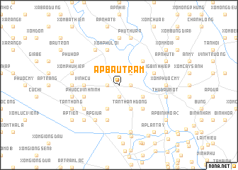 map of Ấp Bàu Trâm